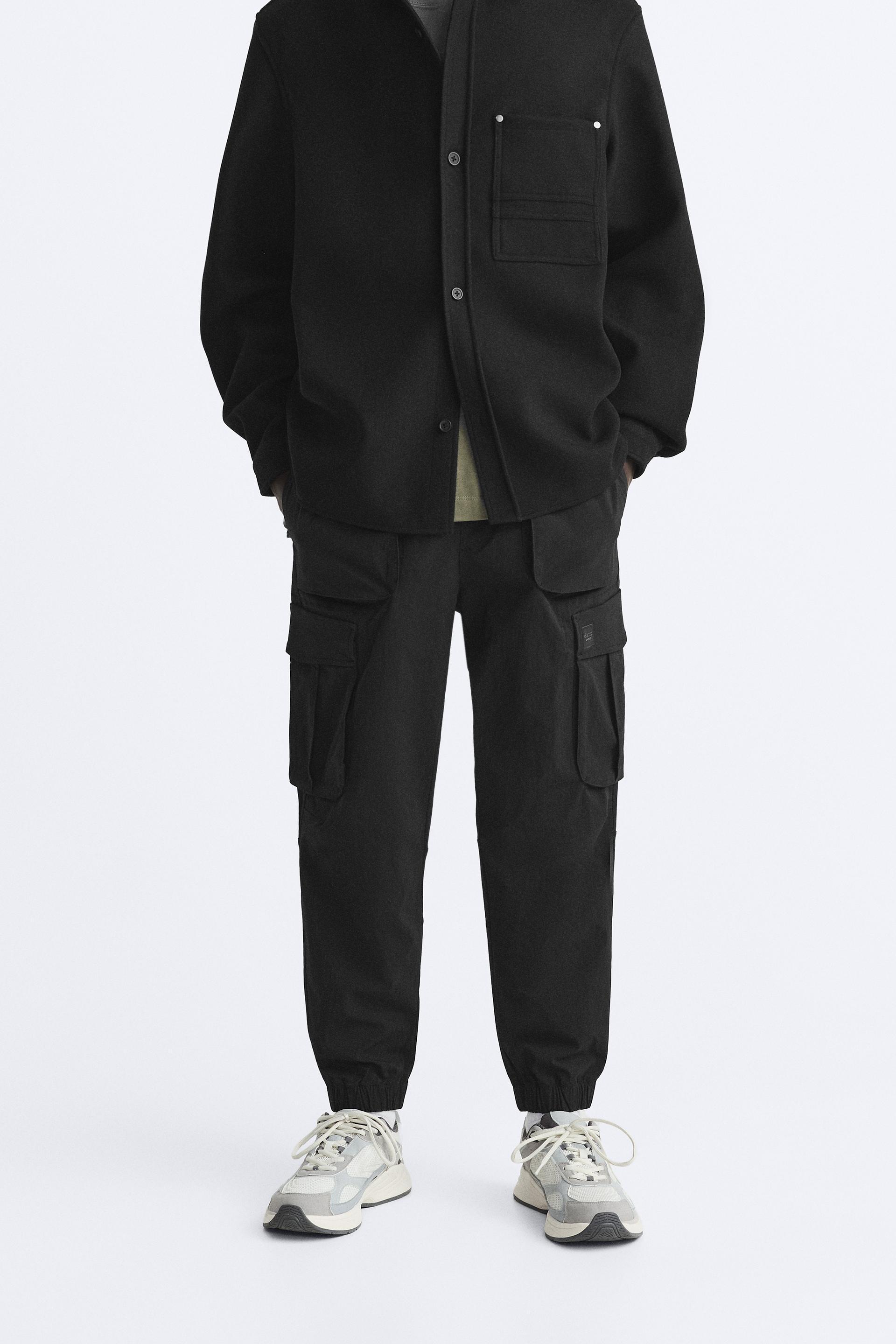 JOGGER WAIST CARGO PANTS Product Image