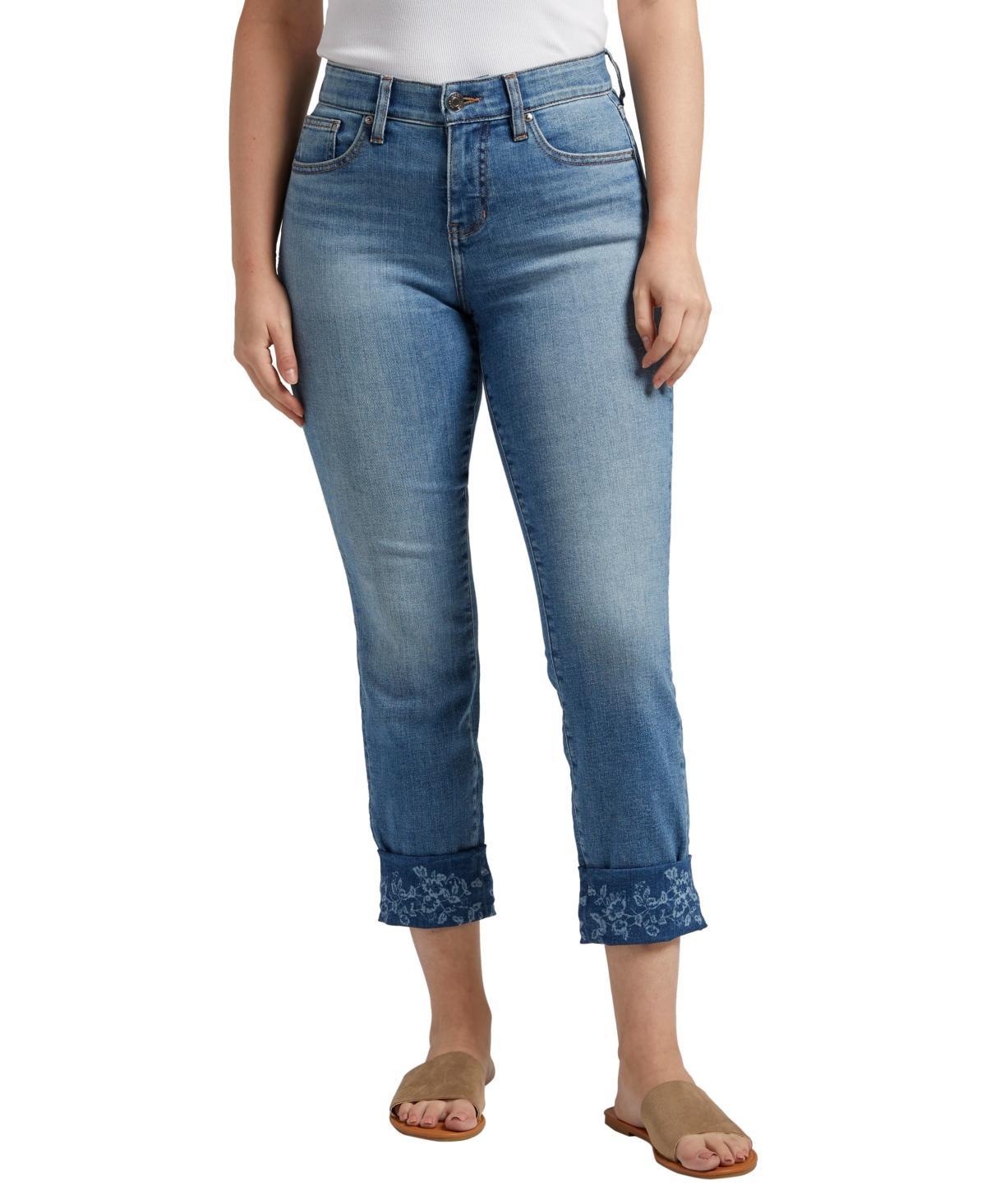 Jag Womens Carter Mid Rise Relaxed Girlfriend Jeans Product Image