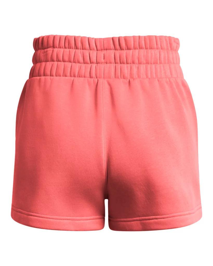 Women's UA Icon Fleece Boxer Shorts Product Image