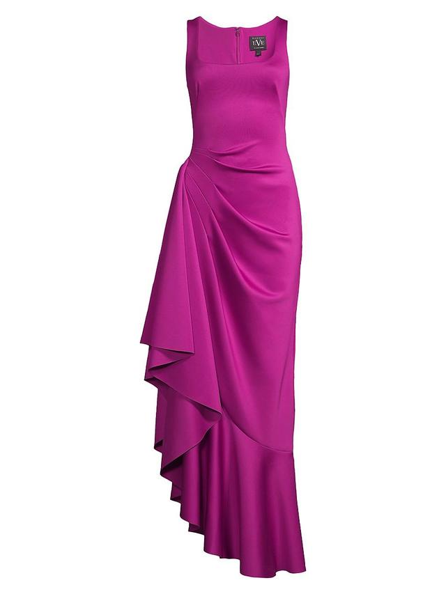 Womens Jewel Ruffle Gown Product Image