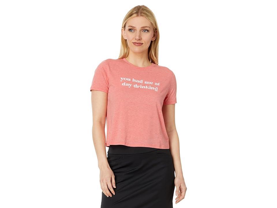 TravisMathew Dancing Light (Heather Shell ) Women's Clothing Product Image