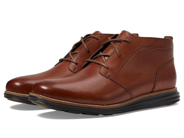 Cole Haan Original Grand Chukka (Woodbury Leather/Dark Roast) Men's Shoes Product Image