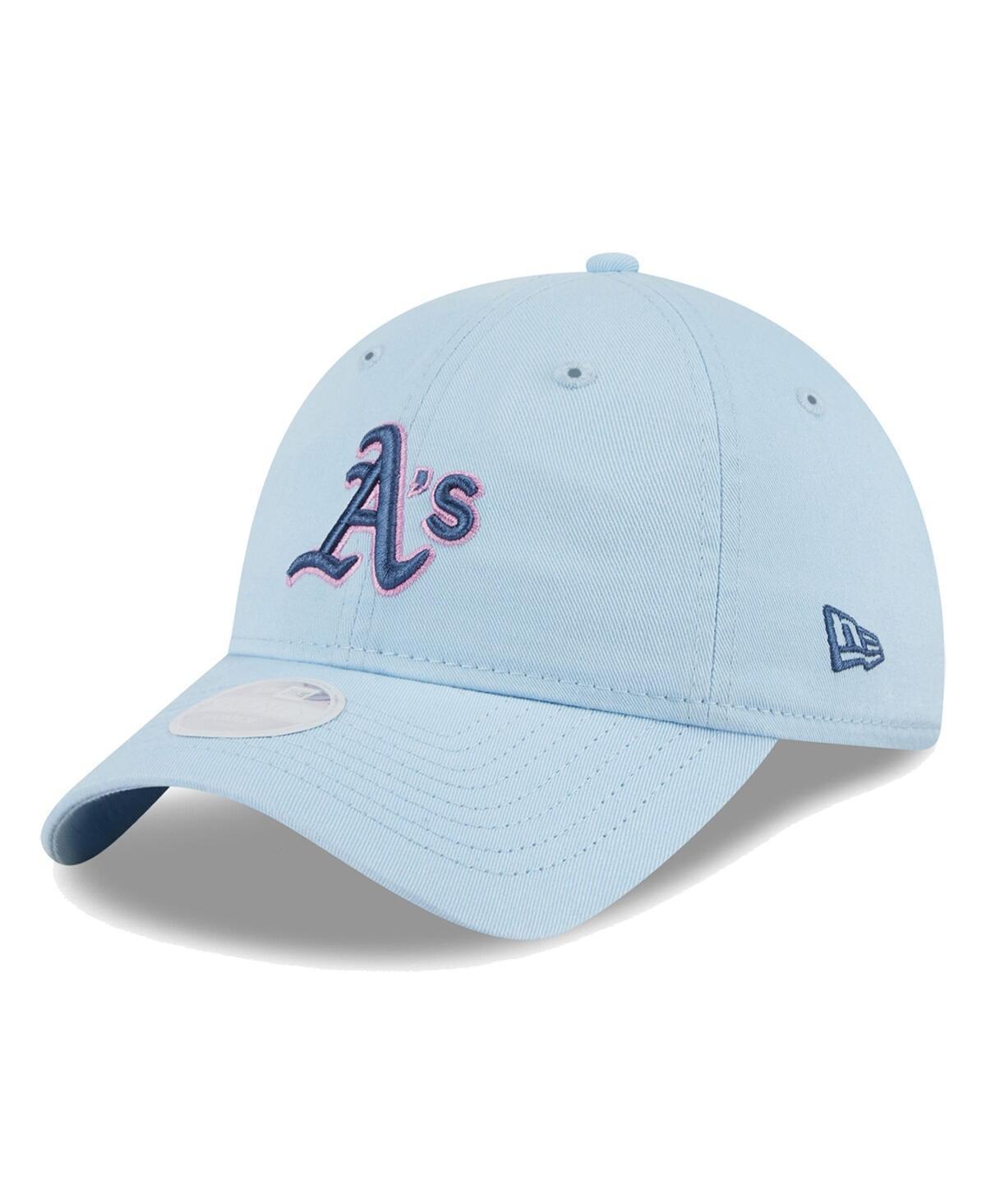 Womens New Era Oakland Athletics Multi Blue 9TWENTY Adjustable Hat Product Image