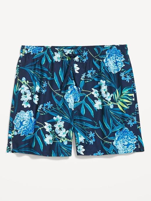 Printed Swim Trunks -- 5-inch inseam Product Image