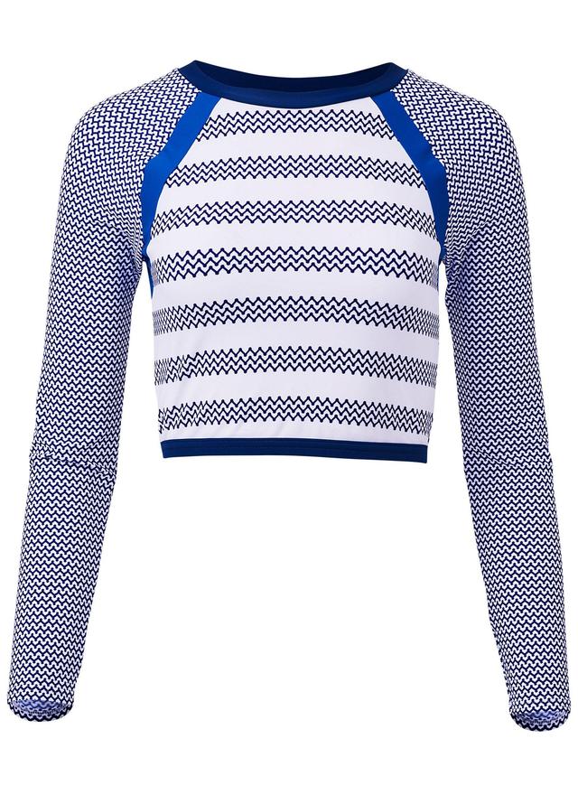 Long Sleeve Rash Guard - Nautical Awning Product Image