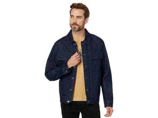 Timberland Refibra Denim Trucker Jacket (Rinse) Men's Jacket Product Image