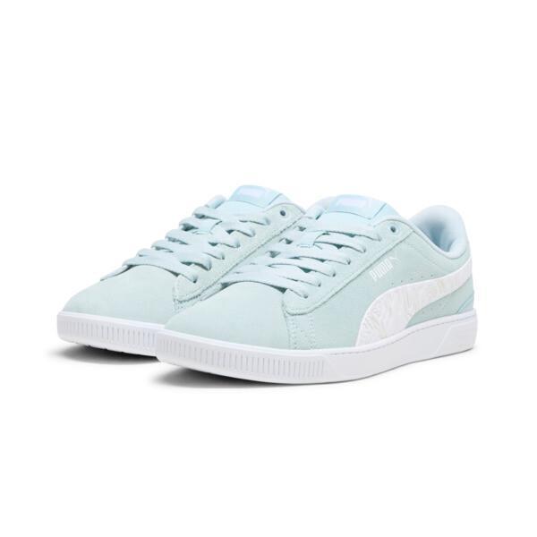 PUMA Vikky V3 Imprints Women's Sneakers in Frosted Dew/White Product Image