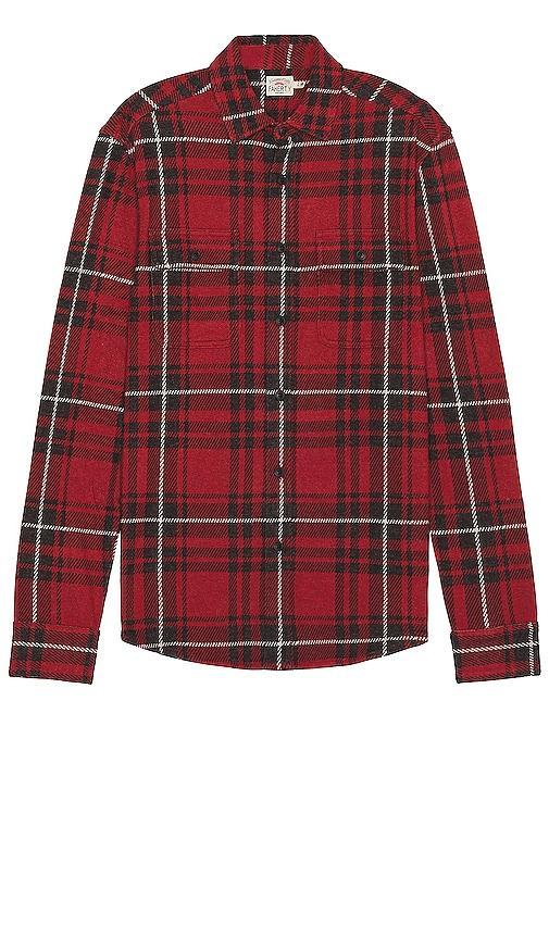 Mens Legend Plaid Flannel Button-Front Shirt Product Image