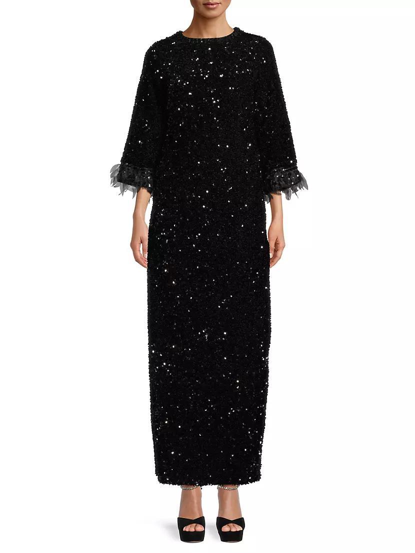 Regina Sequin Sheath Dress Product Image