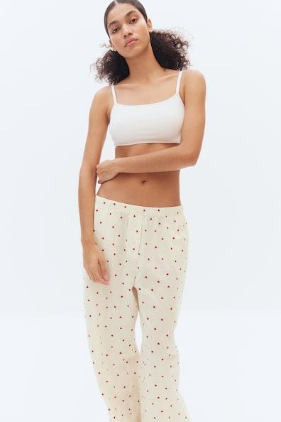 Cotton Pajama Pants Product Image