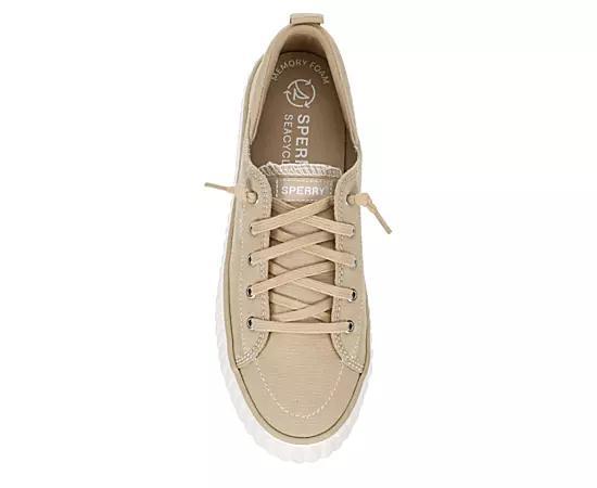 Sperry Womens Pier Wave Platform Lace Up Sneaker Product Image