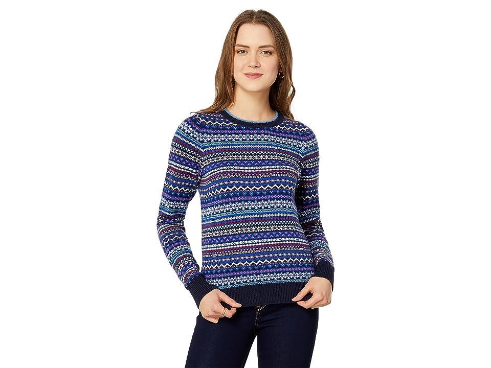 Draper James Fair Isle Crew Neck Sweater Women's Clothing product image