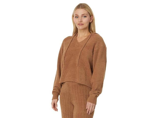 UGG Marie Pullover Hoodie (Chestnut) Women's Sweater Product Image