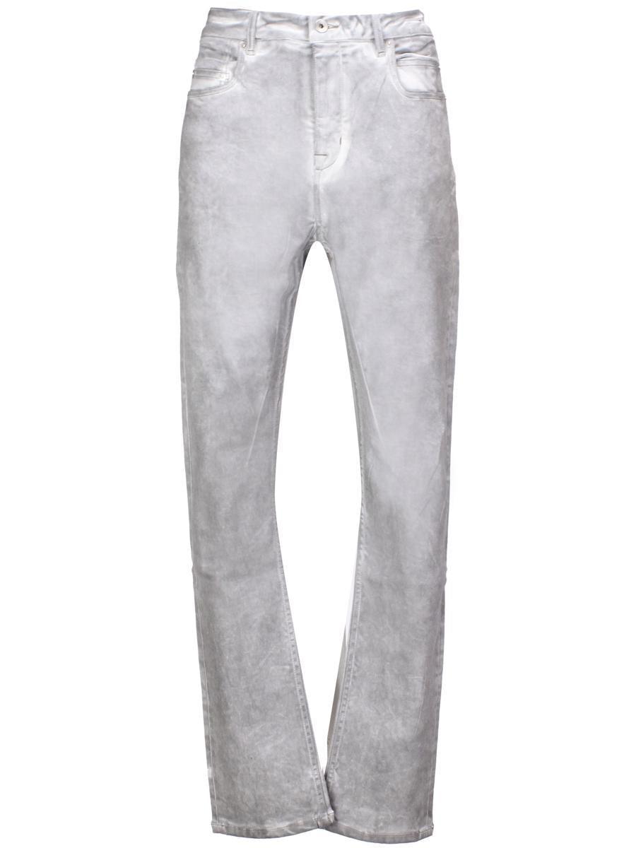 RICK OWENS DRKSHDW Detroit Cut Jeans In Pearl Product Image