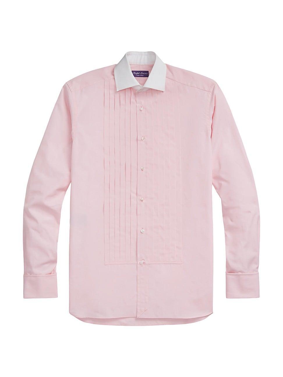 Mens End On End Cotton Long-Sleeve Shirt Product Image