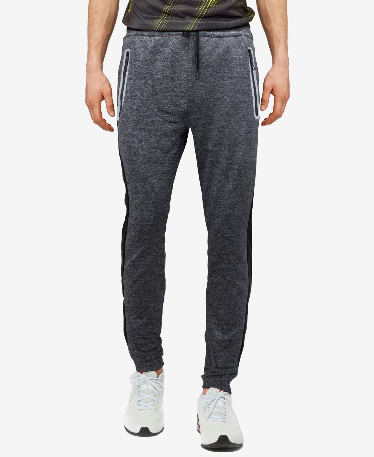 X-Ray Mens Side Stripe Tech Fleece Joggers - Black Product Image