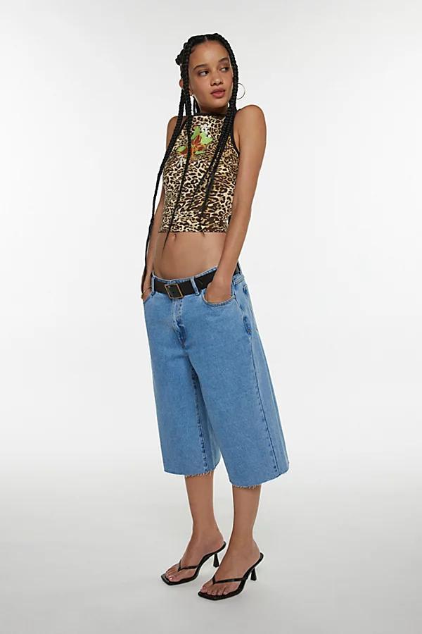 Abrand Jeans Baggy Denim Jort Womens at Urban Outfitters Product Image