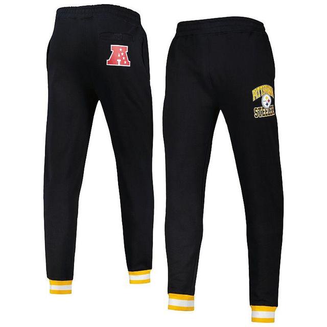 Mens Starter Black Pittsburgh Steelers Blitz Fleece Jogger Pants Product Image