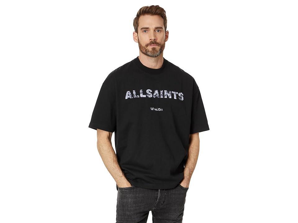 AllSaints Flocker Oversize Graphic T-Shirt Product Image