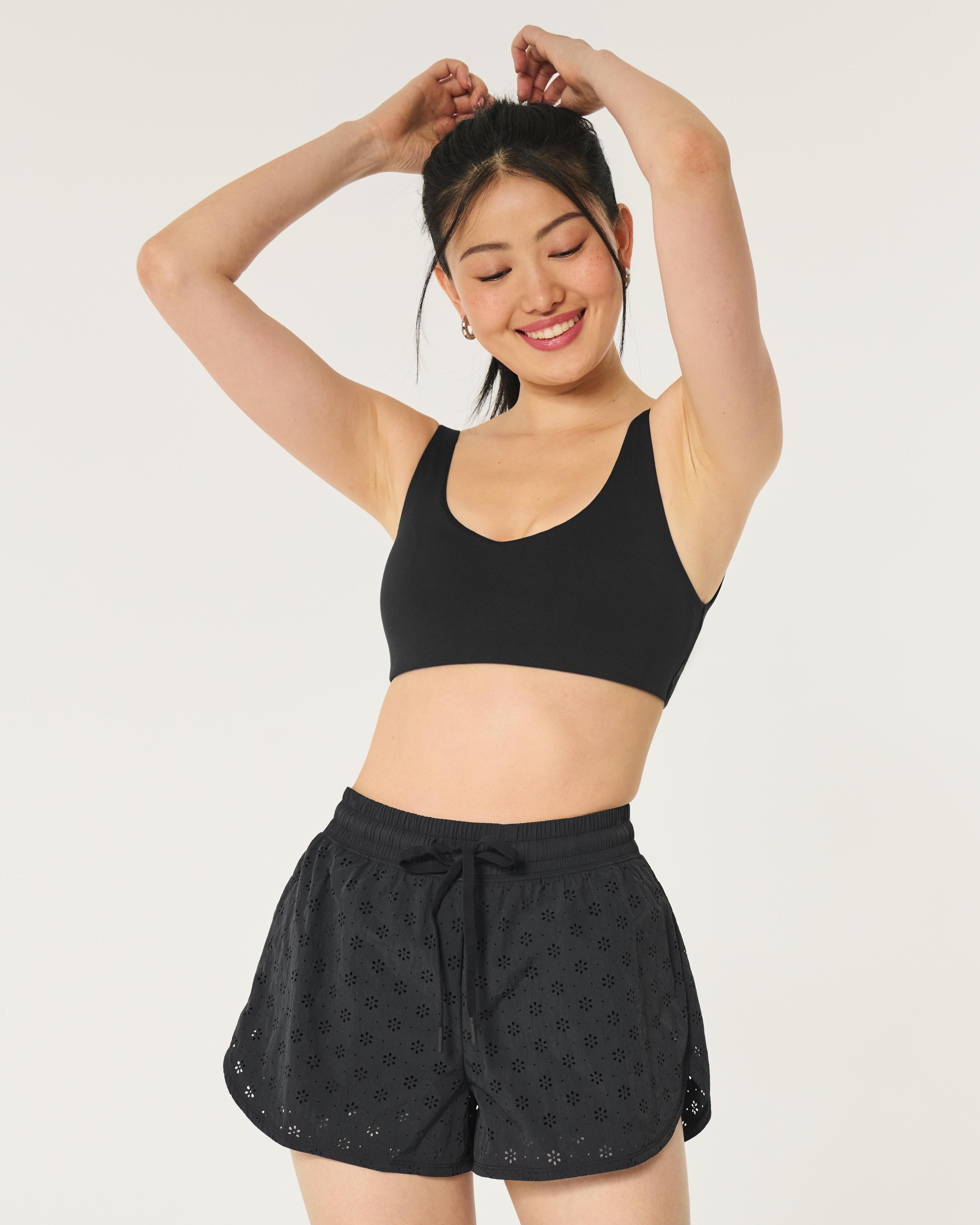 Gilly Hicks Active Eyelet Shorts Product Image