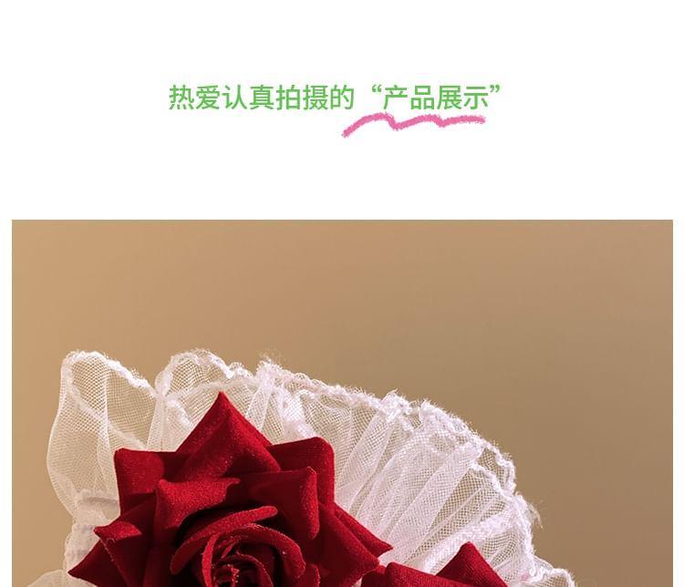 Flower Lace Trim Choker / Wristband Product Image