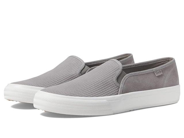 Keds Double Decker Slip On (Grey Houndstooth) Women's Slip on Shoes Product Image