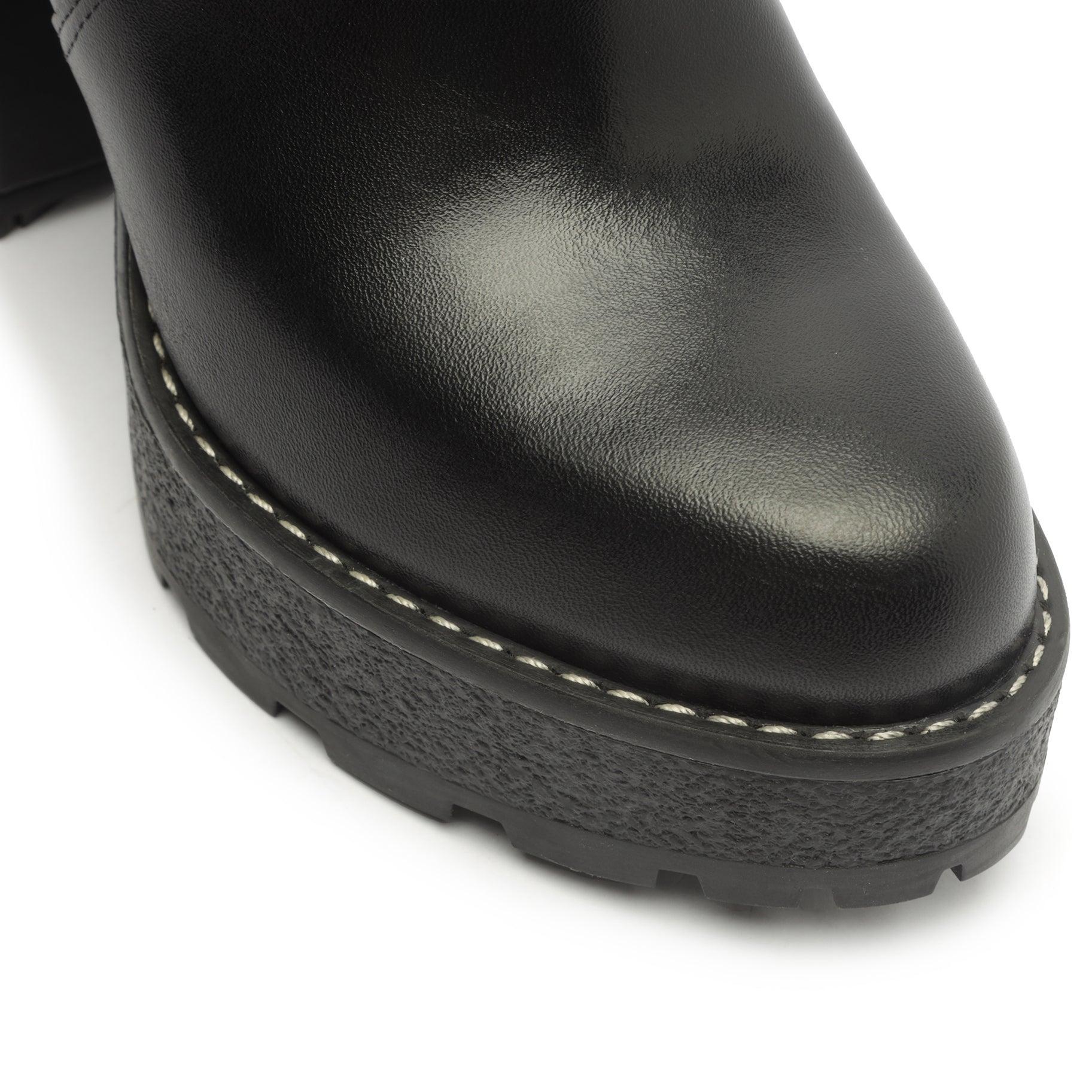 Billie Platform  Leather Bootie Female Product Image