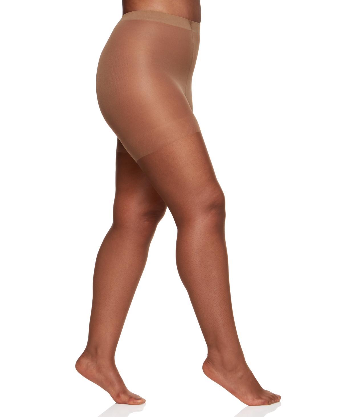 Berkshire Womens Plus Size Ultra Sheer Control Top Pantyhose, 4411 Product Image