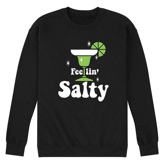 Mens Feelin Salty Sweatshirt Black Product Image