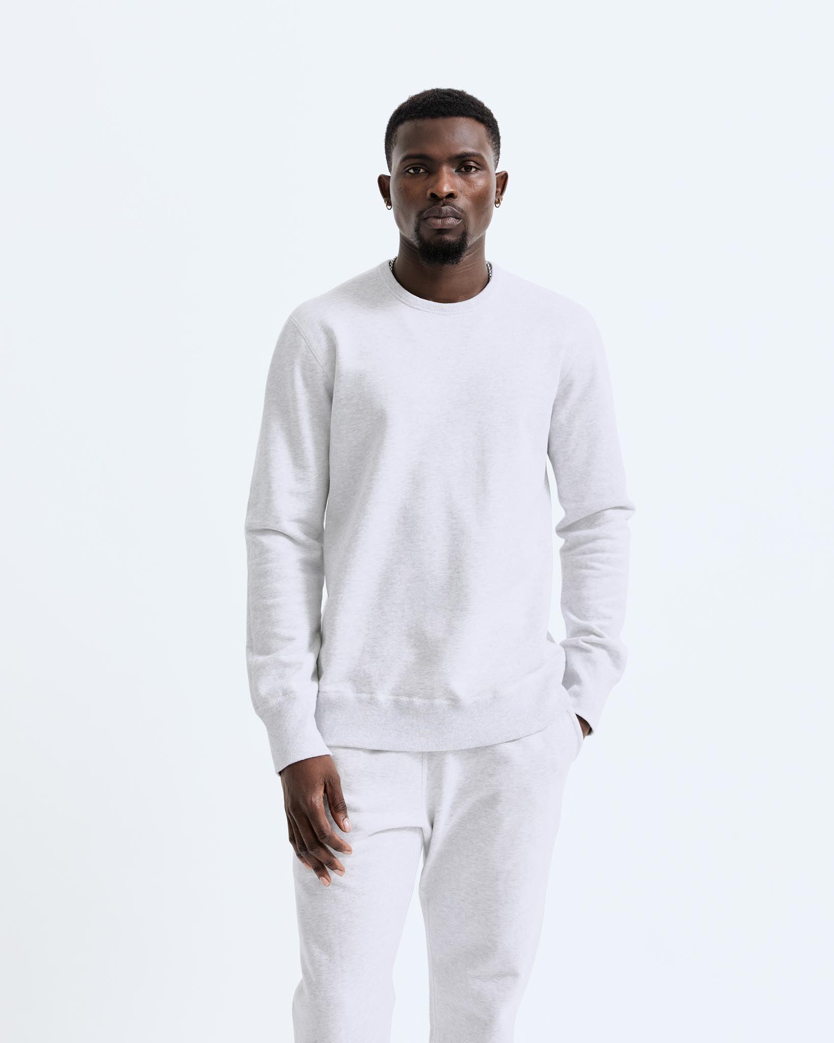 Midweight Terry Slim Crewneck Male Product Image