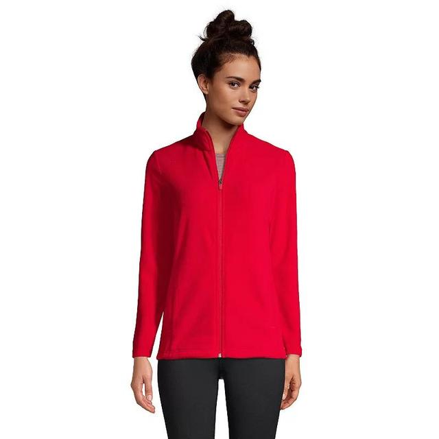 Petite Lands End Full Zip Fleece Jacket, Womens Product Image