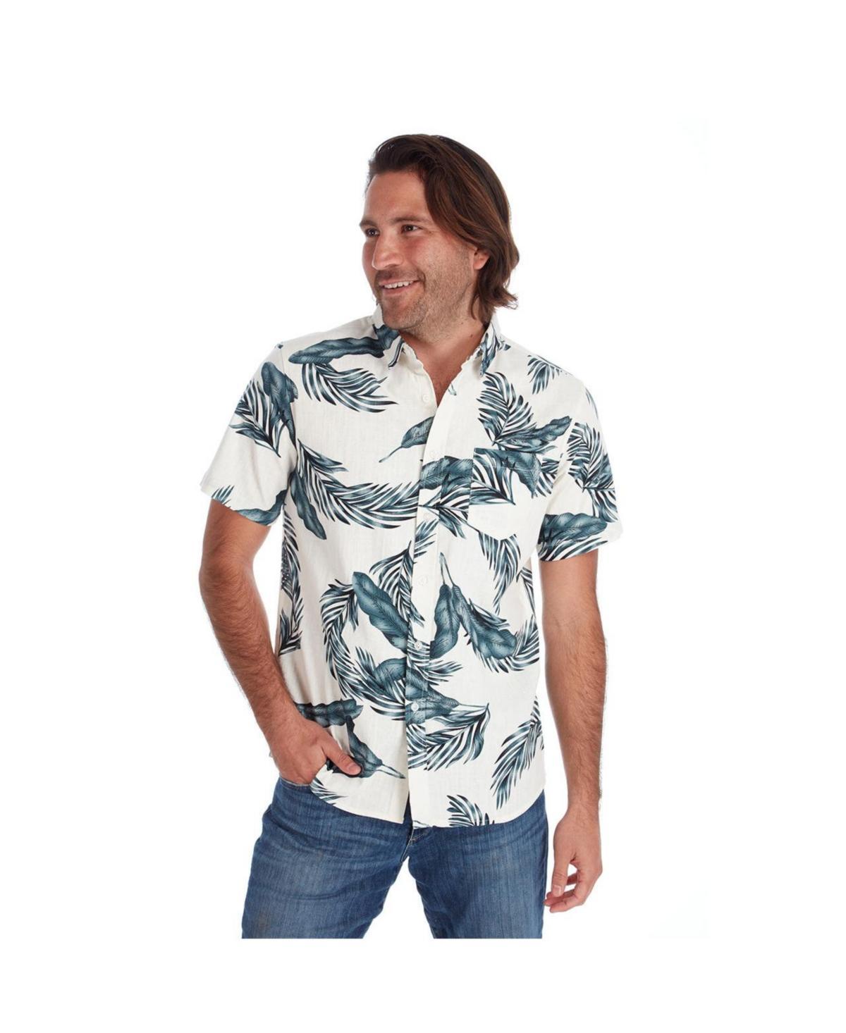 Px Clothing Mens Short Sleeve Floral Shirt Product Image