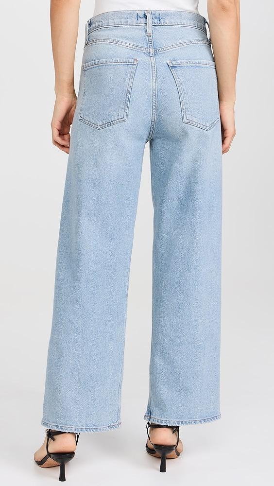 AGOLDE Ren: High Rise Wide Leg Jeans | Shopbop Product Image