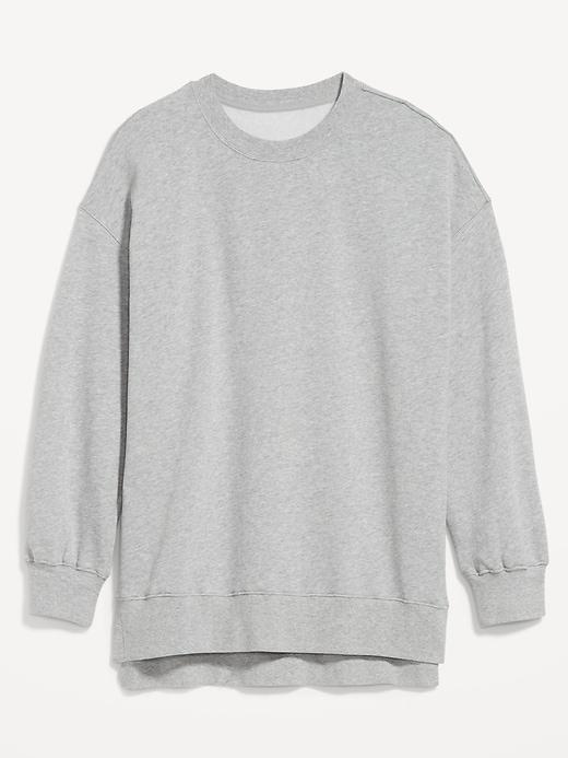 SoComfy Relaxed Tunic Sweatshirt Product Image