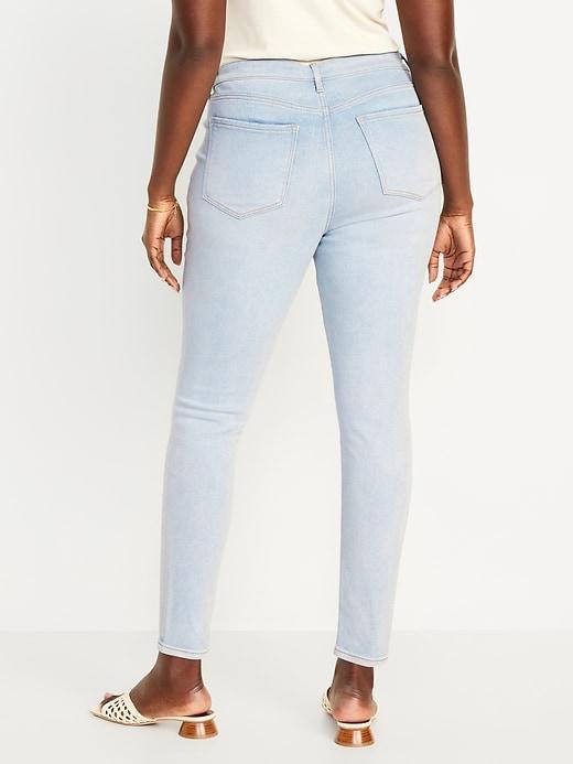 High-Waisted Rockstar Super-Skinny Jeans Product Image