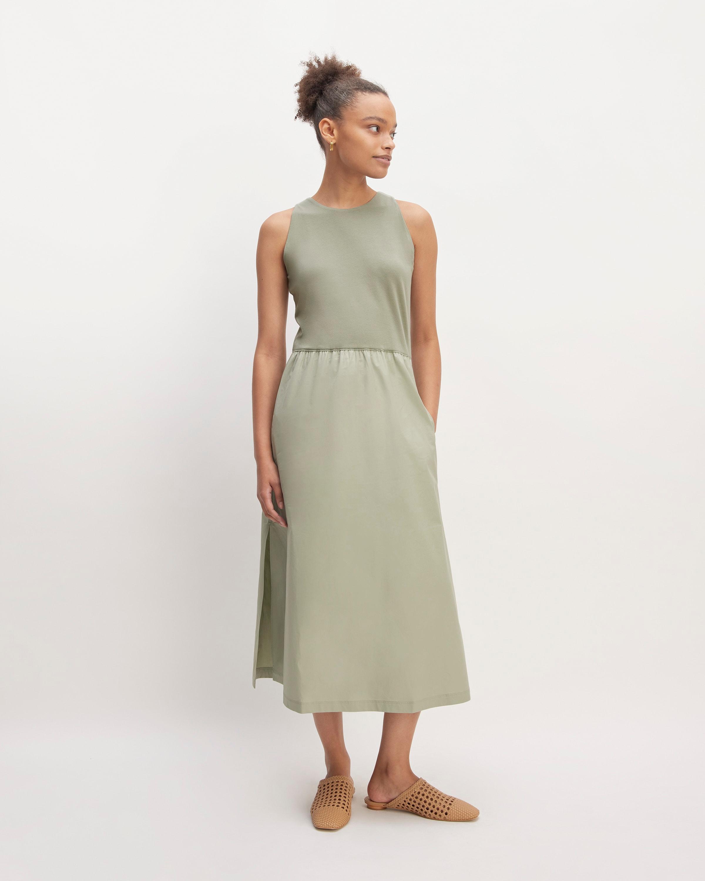 The Supima® High-Neck Riviera Dress Product Image