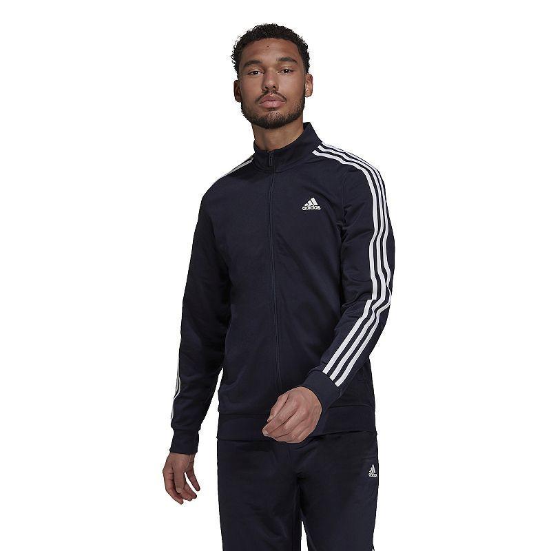 Big & Tall adidas Tricot Track Jacket, Mens Product Image