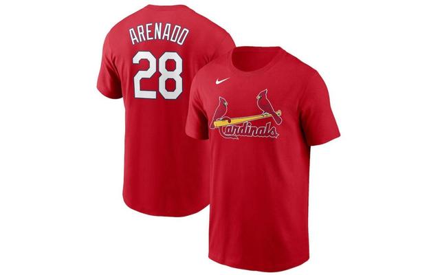 Nike Mens St. Louis Cardinals Name and Number Player T-Shirt - Nolan Arenado Product Image