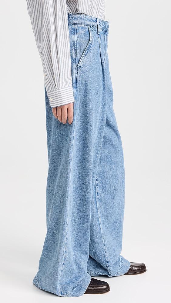 rag & bone Featherweight Abigale Pleated Trousers | Shopbop Product Image