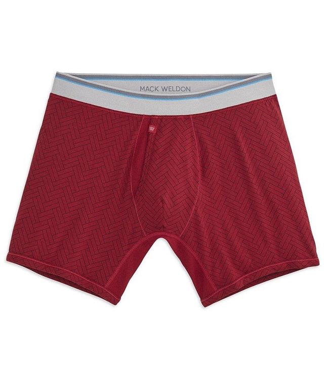 Mack Weldon 18-Hour Printed Jersey 6#double; Inseam Boxer Briefs Product Image