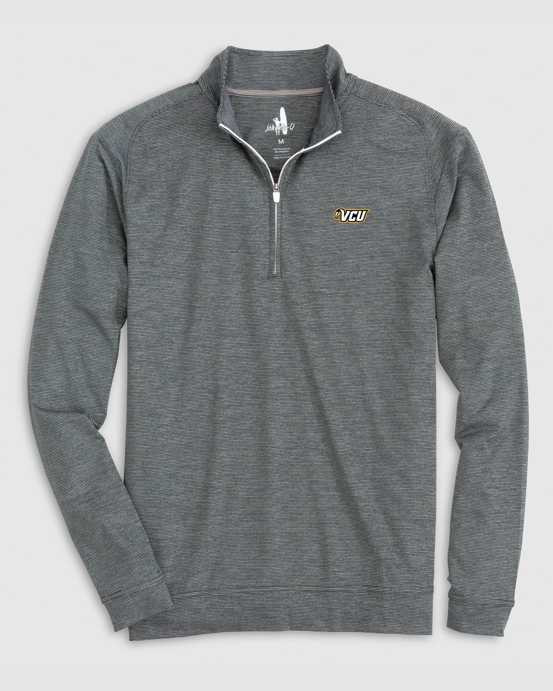 VCU Vaughn Striped Performance 1/4 Zip Product Image