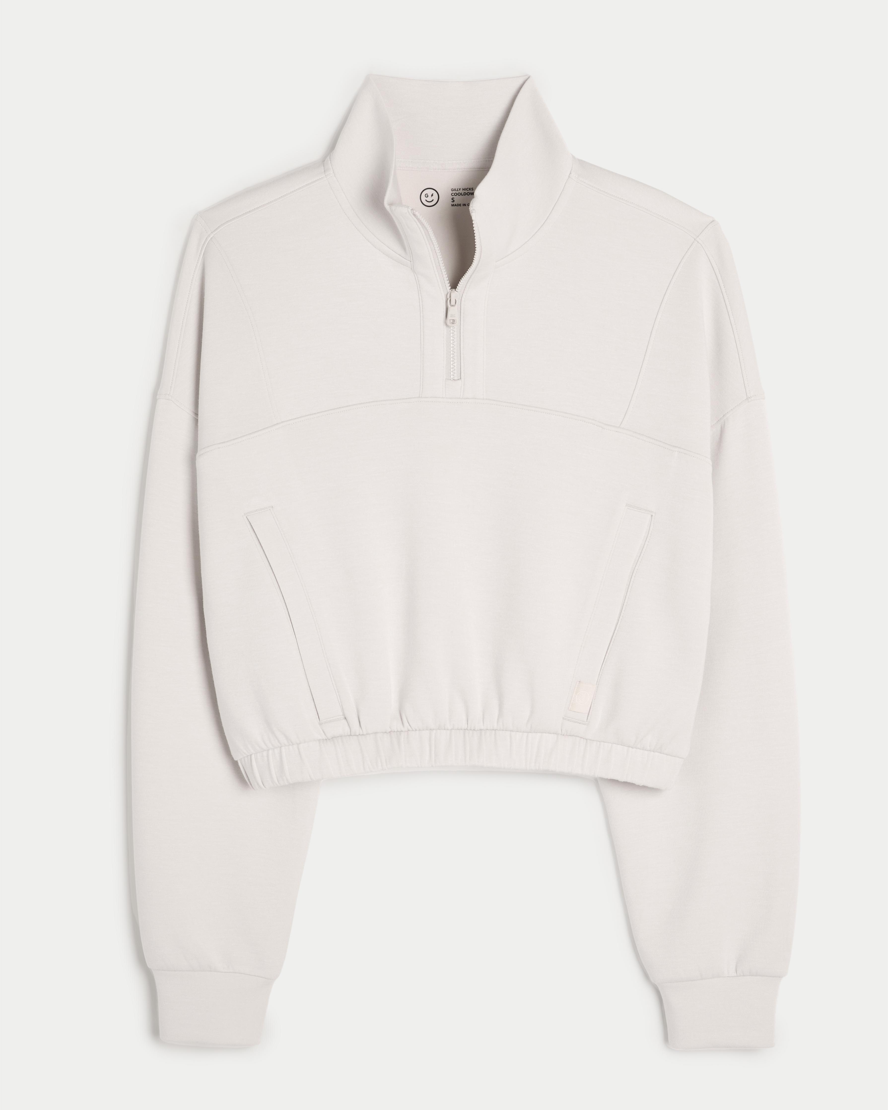 Gilly Hicks Active Cooldown Quarter-Zip Top Product Image