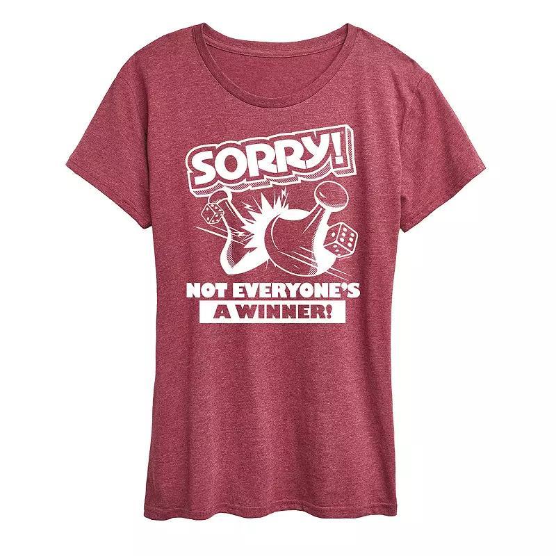 Womens Sorry Not Everyones A Winner Graphic Tee by Hasbro Product Image