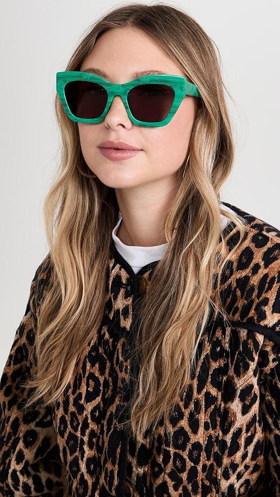 Lele Sadoughi Lido Sunglasses | Shopbop Product Image