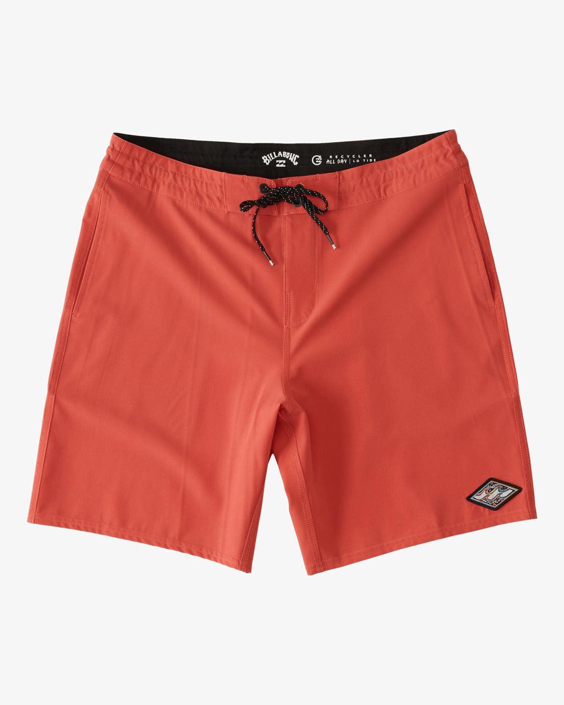 Every Other Day Lo Tide 17" Boardshorts - Coral Male Product Image