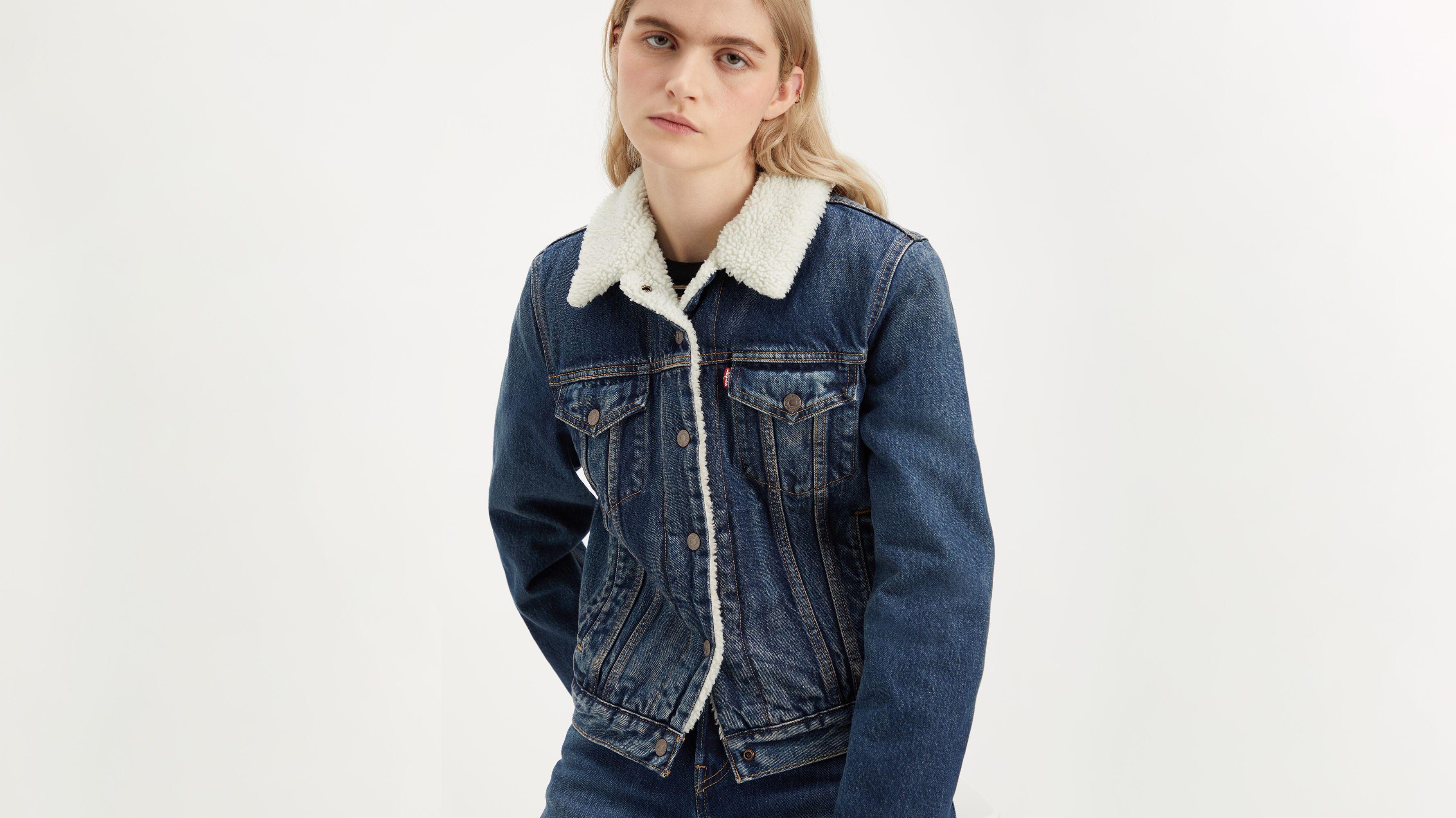 Levi's Sherpa Trucker Jacket - Women's Product Image