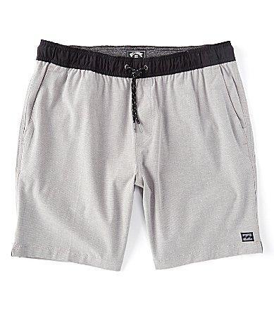 Billabong Crossfire Elastic Waist 19 Outseam Walk Shorts Product Image