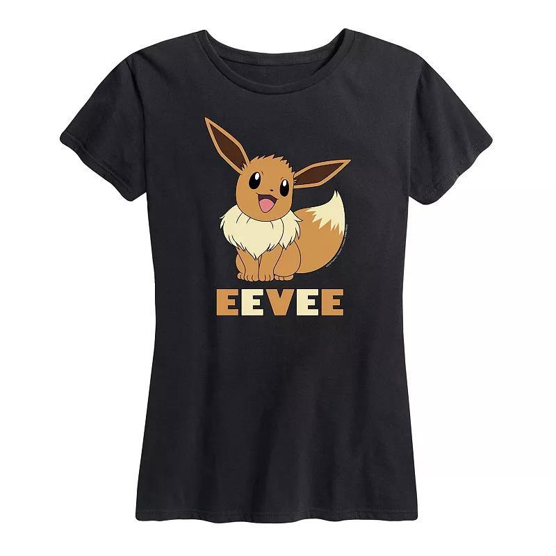 Plus Pokemon Eevee Graphic Tee, Womens Product Image