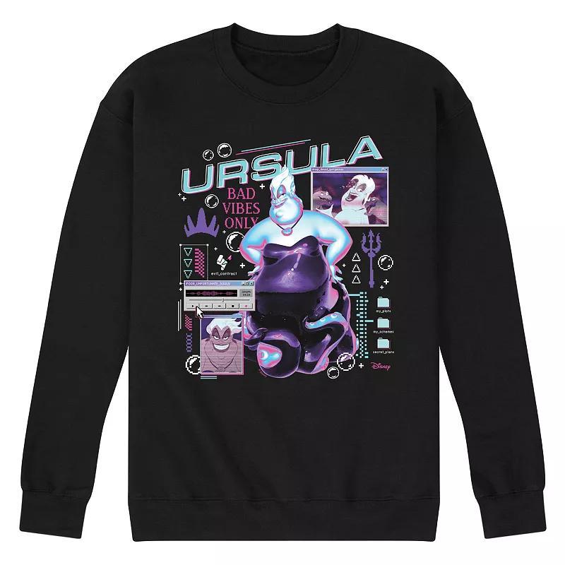 Disney Villains The Little Mermaid Ursula Mens Computer Fleece Sweatshirt Product Image