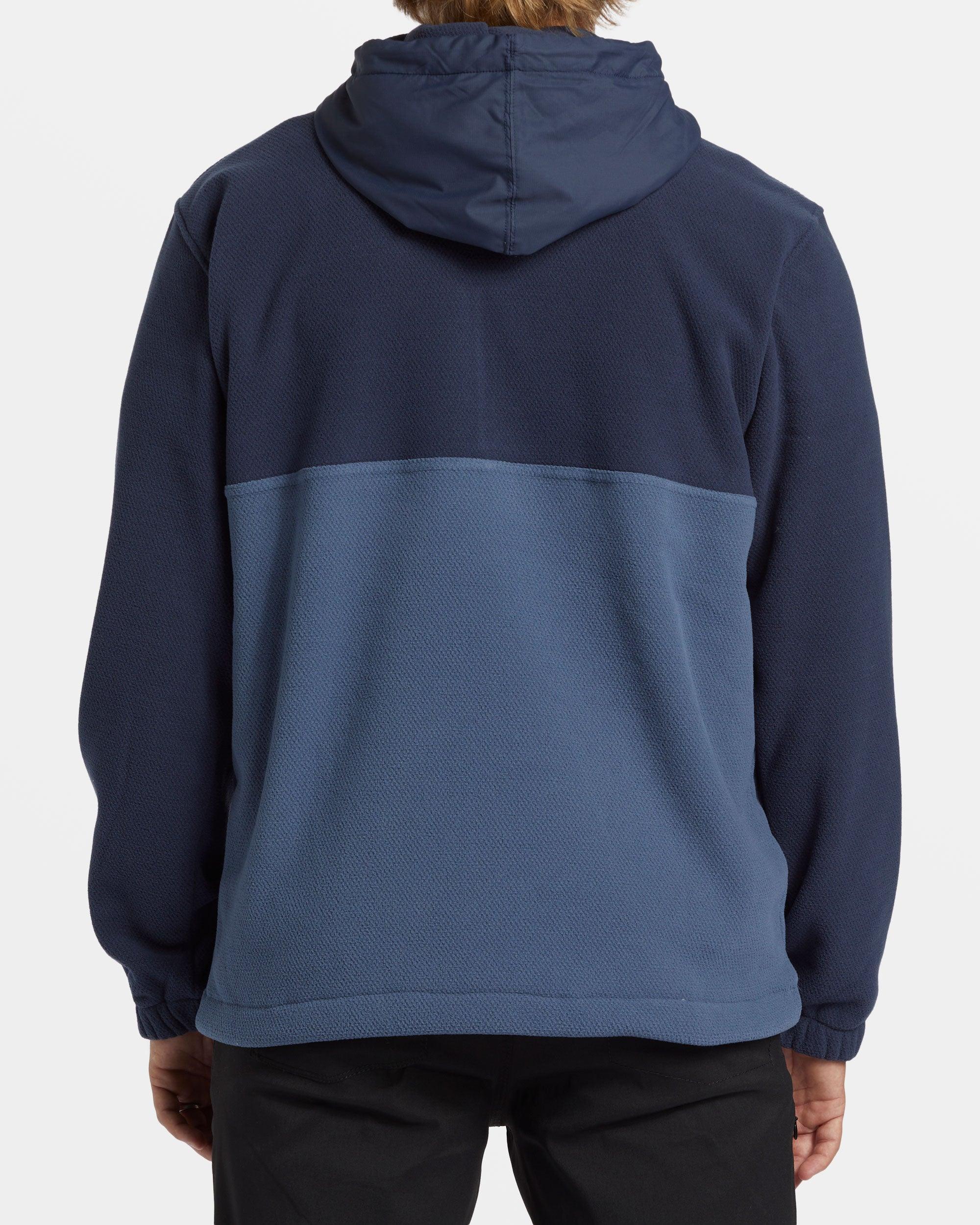 A/Div Boundary Hooded Half-Zip Pullover - Dusty Navy Male Product Image